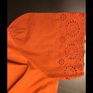 Asos 100% cotton lace trim shirt / new with tags